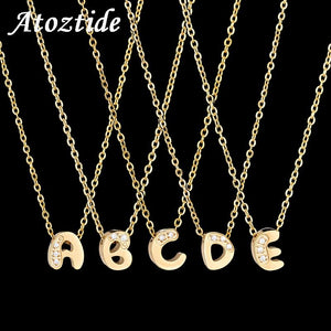 Initial Pendant Necklace - K World Bizarre