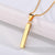 Stainless Steel Bar Necklace - K World Bizarre