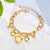 Charm Double Layers 3 Heart Bracelet - K World Bizarre