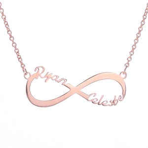 Infinity Name Necklace - K World Bizarre