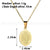 Virgin Guadalupe Oval Coin Necklace Pendant - K World Bizarre