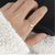 Customized Name Flat Heart Ring - K World Bizarre