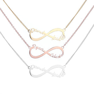 Infinity Name Necklace - K World Bizarre