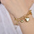 Charm Double Layers 3 Heart Bracelet - K World Bizarre