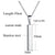 Stainless Steel Bar Necklace - K World Bizarre