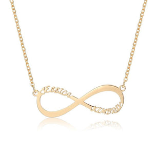 Infinity Name Necklace - K World Bizarre