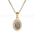 Prayer Virgin Mary Classic Our Lady of Guadalupe Medal Coin Necklace Amulet - K World Bizarre