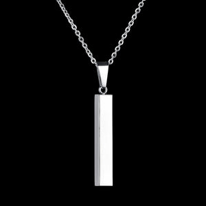 Stainless Steel Bar Necklace - K World Bizarre